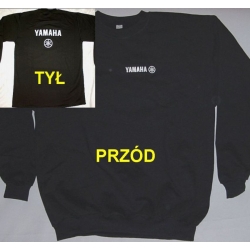Bluza czarna Yamah.. sweatshirt L (id: 1055)